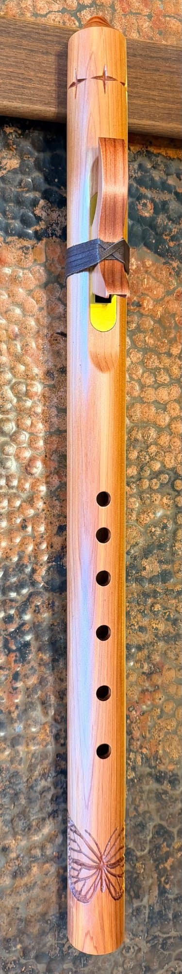 F#-minor Carved Butterfly Design